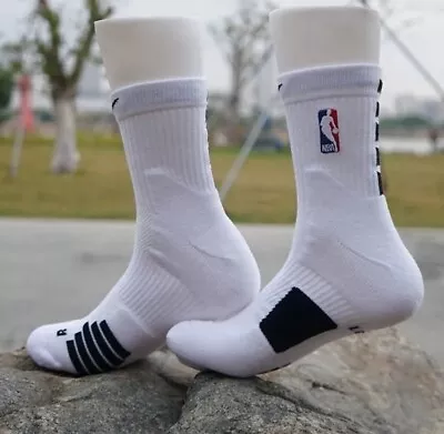 Nike DRI-FIT Elite Crew NBA Basketball Socks Full Length US 8 - 12 Large • $27.95