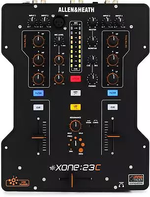 $1797 • Buy Allen & Heath Xone:23C 2+2-channel VCA DJ Mixer Bundle