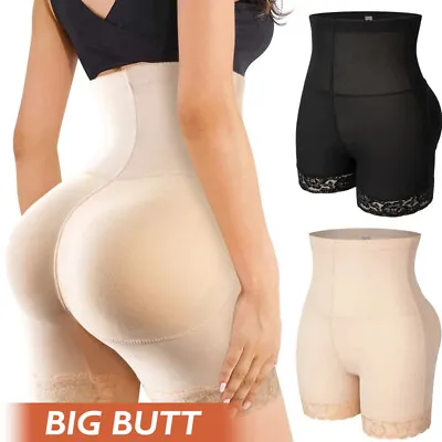 Buttock Padded Bum Pants Hip Enhancer Shaper Butt Lifter Boyshorts Underwear HGB • £5.79