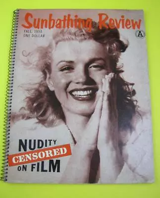 Magazine: Sunbathing Review Fall 1958 - Marilyn Monroe Cover - Original Edition • $74