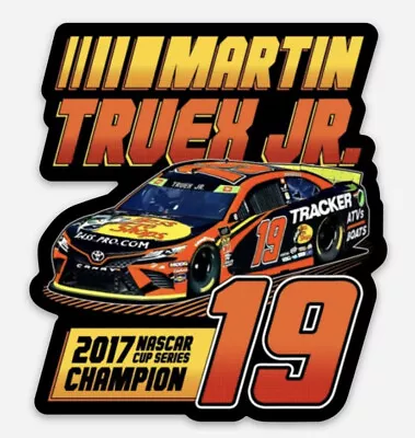 Martin Truex Jr. NASCAR  2017 Championship Sticker Decal • $2.99