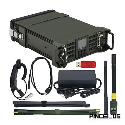 TBR-119 SDR Transceiver Full-Band Manpack Radio With Bluetooth GPS Module Pe66 • $2138