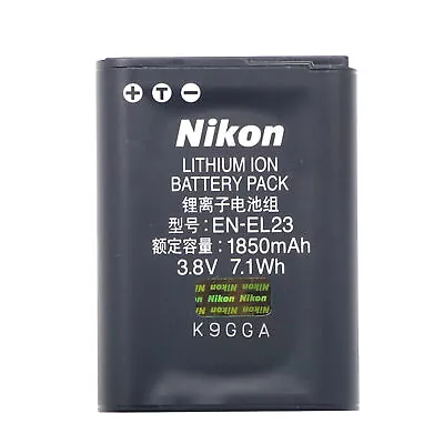 New Original Nikon EN-EL23 Battery For Nikon COOLPIX P600 P900 S810 • $30.06