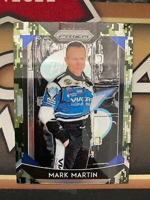 Mark Martin 2019 Panini Prizm Racing Camo Prizm #44 • $0.99