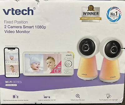 VTech RM5856-2HD 1080p Smart WiFi Remote Access 2 Camera BabyMonitor IOS Android • $80