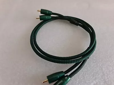 Audioquest Evergreen RCA Interconnect Cables 1m Pair • £24.95