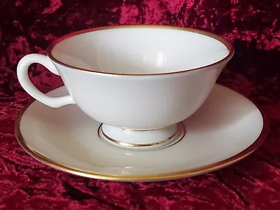 MANSFIELD CUP & SAUCER - Lenox With Gold Trim • $26.50