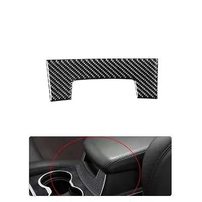 Vehicle Carbon Fiber Below Center Armrest Box Sticker Trim For Chrysler300 Sedan • $53.89