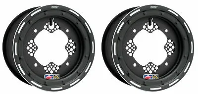 DWT ROK'N LOCK Front Black Beadlock Rims Wheels 10  10x5 4+1 4/156 YFZ 450 450R • $319.95