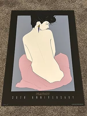 Patrick Nagel 1983 Playboy 30th Anniversary Silkscreen Serigraph Print Art • $189.99