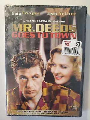 Mr. Deeds Goes To Town DVD Gary Cooper/Jean Arthur 2007 Sony Brand New Sealed  • $10.97