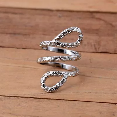 Adjustable Arthritis Ring 925 Silver Splint Ring Adjustable Finger Splint Ring • $12.34