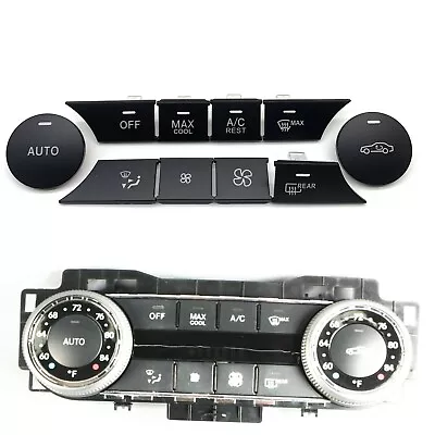 A/C Control Switch Button Cover D Type For Mercedes Benz C Class C204 2010-13 • $29.18