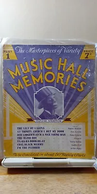 Music Hall Memories Part 1 Vintage Sheet Music • £2.45