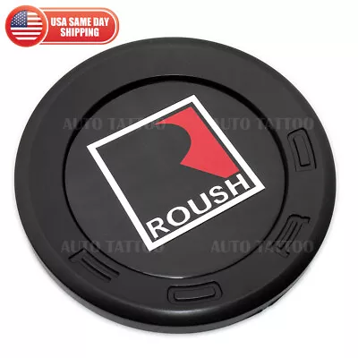 For Ford Mustang ROUSH Emblem Badge Trunk Decklid Replacement Black 5.9 /15cm • $29.99