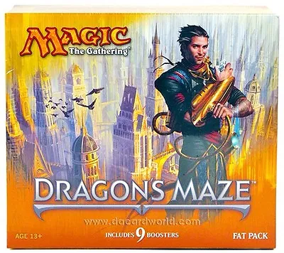 Magic The Gathering. Gragon Maze Fat Pack  Box Fact Seald • $55