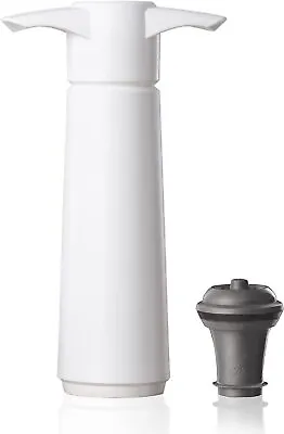 Vacu Vin Wine Saver Pump With 1 X Vacuum Bottle Stopper Various Colours • £14.99