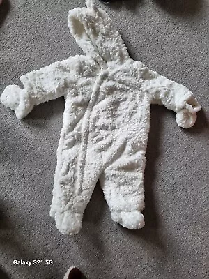 Unisex Baby  6-9 Months Winter Jumpsuit Bodysuit Onesis Overall Sleepsuit • £4