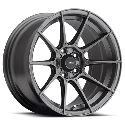 1 New Matte Grey Advanti Racing Storm S1 15X8 25 4-100 Wheel • $159.01