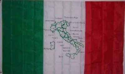 3x5 Italy With Italian Map Flag Country Banner Pennant New • $12.88