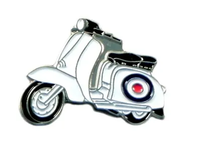 Lambretta Mod Scooter Roundel Metal Enamel Pin Badge  • £2.69