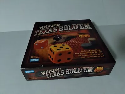 YAHTZEE - Texas Hold'Em - Classic Dice Game W/Poker Twist - Used • $9.99