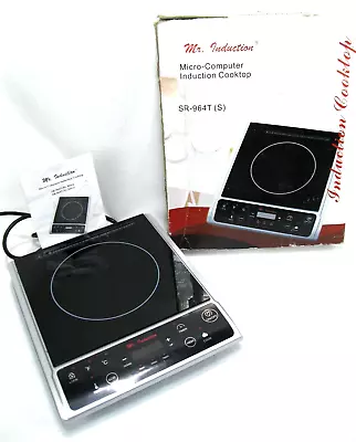 Mr. Induction SR-964T (S) SLIVER Micro-Computer Induction Cooktop Clean. Tested • $37.76