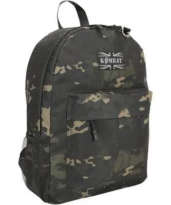£17.90 • Buy Army Rucksack Military Combat Daysack Multi Camo Backpack Molle Small Bag Black