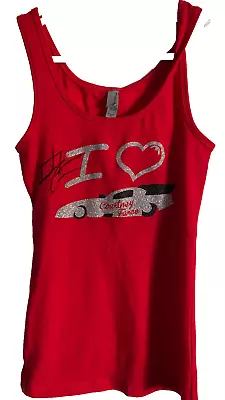 Courtney Force Signed  John Force Team Nhra Drag Racing T Shirt • $10.99