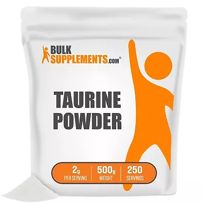 BulkSupplements Taurine Powder - Build Muscle Faster • $12.96