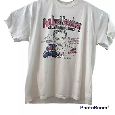 Vtg Keith Kauffman Collectors Series Port Royal Sprint Car T-shirt  XL 29/500 • $35.99
