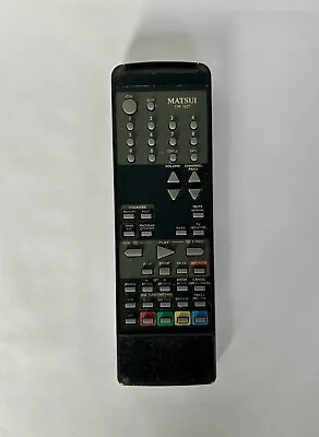Matsui TVR 162T TV VCR Video Remote Control Genuine Original TVR 162TS TVR2062TS • £8.99