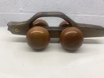 Mercedes Benz MB 380 SL Vintage Wood Sports Car Wooden Back Massager  • $18.99