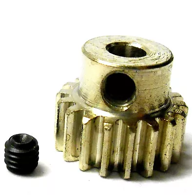 £4.55 • Buy M0.6 0.6 Module 0.6M 21T 21 Teeth Tooth 540 550 Motor Pinion Gear Silver RC 1/10