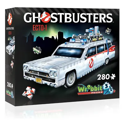 Wrebbit 3D | Ghostbusters Ecto-1 | 280 Piece Puzzle Model • £28.99