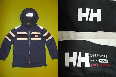 SAILING JACKET HELLY HANSEN (14 Years) (164cm) YACHTING OFFSHORE PERFECT !! Blue • £23.99