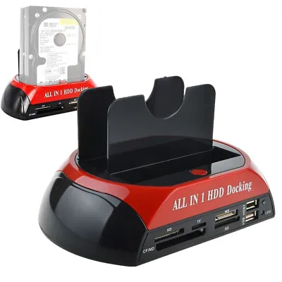ALL In One Hard Drive Docking Station For 2.5  3.5in IDE HDD Hard Drive Cloner • $33.83