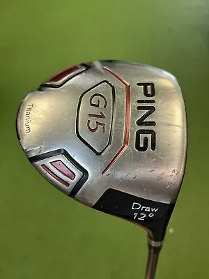 Ping G15 Draw 12° Driver TFC 169D Regular Flex • $49.99