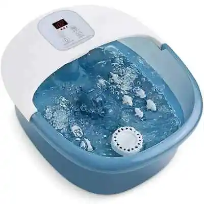 Foot Spa Bath Massager With Heat Bubbles Vibration Digital Temperature Control • $29.99