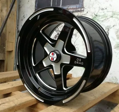 $1380 • Buy New 15 Inch OS Drag Wheels Holden HQ WB HZ HX HJ 15x7 15x8 15x10 17x5