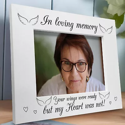 Memorial Gift For Mum Dad Nan Grandad Daughter Son Remembrance Photo Frame • £9.99