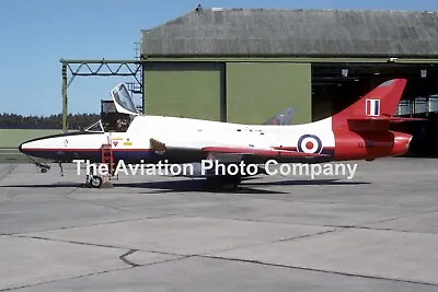 RAF Hawker Hunter T.7 XL616 At RAF Lossiemouth (1984) Photograph • £1.20