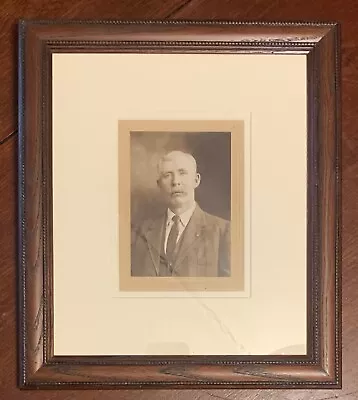 Jack Mc Cue- Laramie Wy 1898 Mc Cue Dairy Antique Historical Framed Photograph • $175