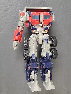 Transformers 2007 Movie OPTIMUS PRIME Incomplete For Parts Voyager Class Figure • $5.19