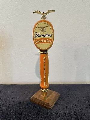 Yuengling Oktoberfest 13  Beer Tap Handle - Comes With Gold Eagle Topper • $30