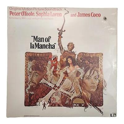 Sealed Man Of La Mancha Original Motion Picture Soundtrack LP UAS-9906 • $9.99