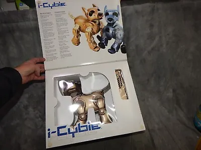 New I-Cybie Gold Electronic Robotic Dog Tiger Hasbro 2001 Gold • $150