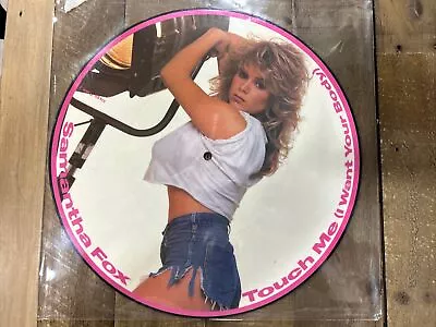 SAM FOX Touch Me - 1986 UK 12  Vinyl PICTURE DISC Single Samantha Fox • £19.99