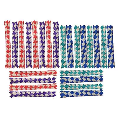£6.92 • Buy 24pcs Finger Traps Birds Parrots Chew Toy Chinese Bamboo Traps DIY Toy Set