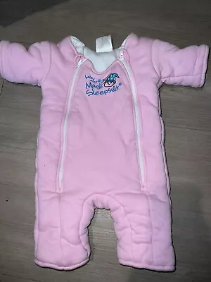 Baby Merlin’s Magic Sleep Suit Size Small Pink 3-6 Months (12-18) • $15